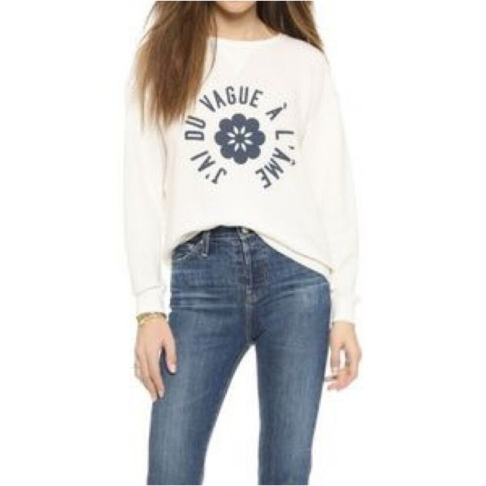 Alexa Chung x AG New Wave Fleece Sweatshirt